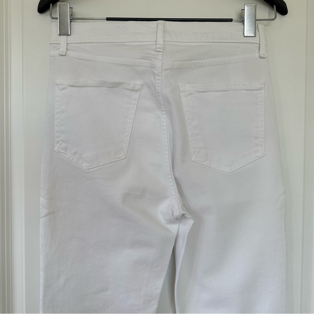 Rag & Bone Straight High Rise White Jeans NWOT - Picture 10 of 16